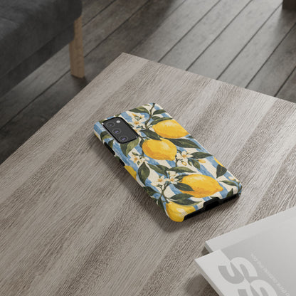Riviera Lemons Samsung Galaxy Tough Case | lemon print
