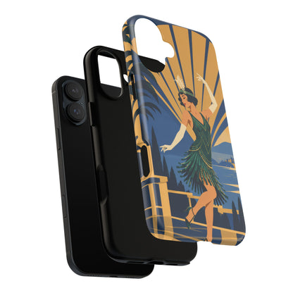 1920s Flapper — Jazz After Dark iPhone Tough Case