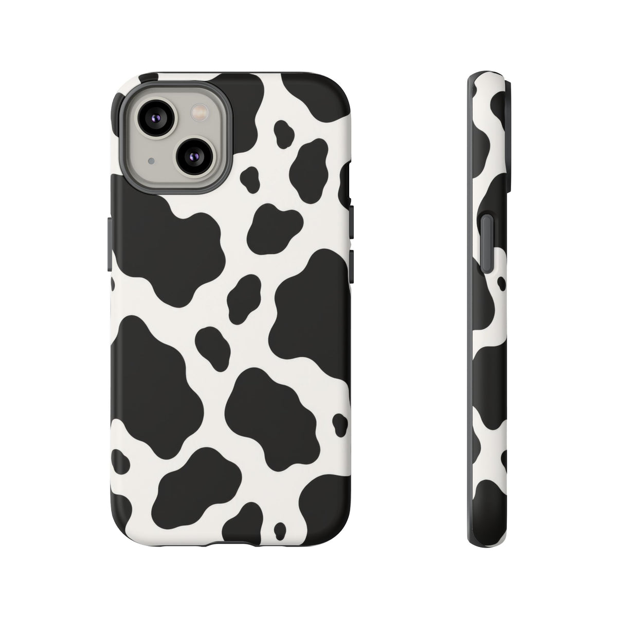 Classic Holstein iPhone Tough Case | Black & White Cow Print