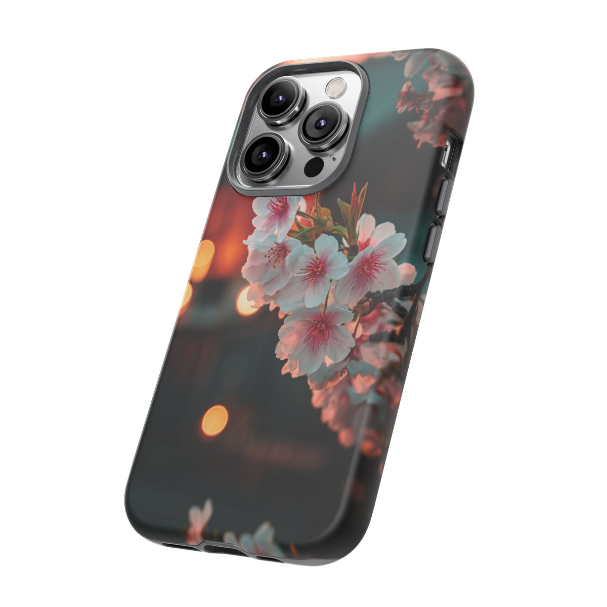Kyoto Blossom Lanterns iPhone Tough Phone Case