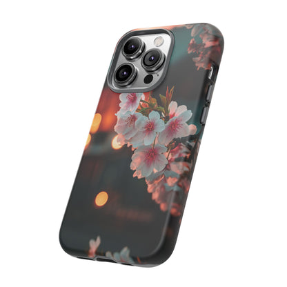 Kyoto Blossom Lanterns iPhone Tough Phone Case