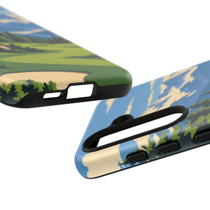 Mountain Golf — Alpine Fairway Samsung Galaxy Tough Case