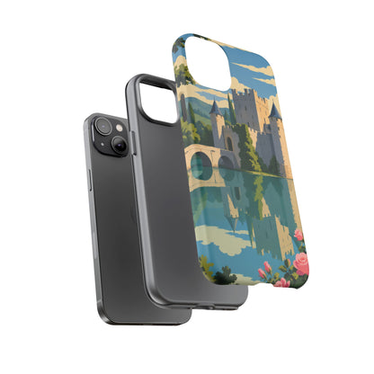 English Castle — Moat and Roses iPhone Tough Case