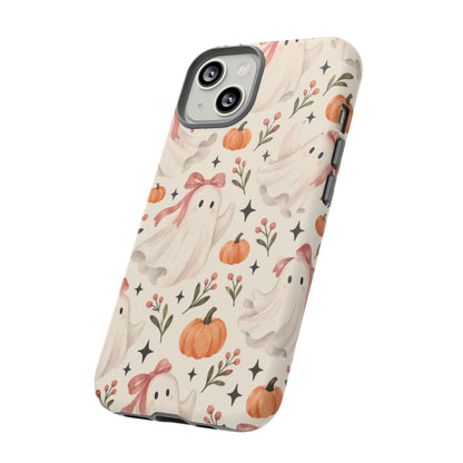 Blush Boo Social iPhone Tough Case | cute ghost