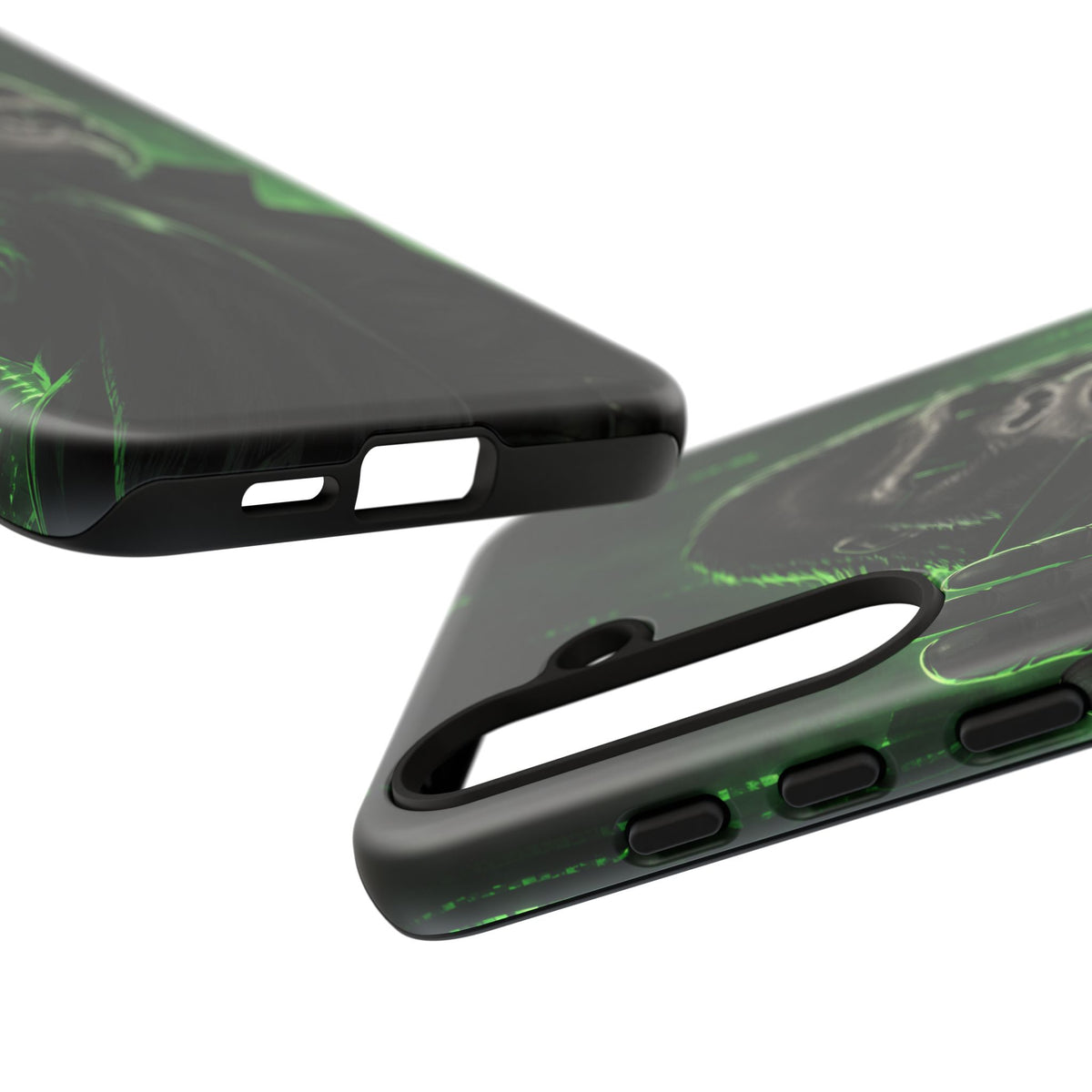 Cyberpunk Gorilla Samsung Galaxy Tough Case | Neon Code Silverback