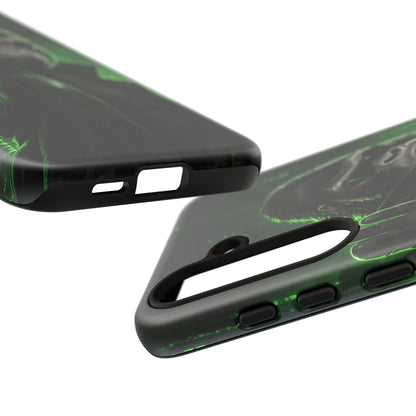 Cyberpunk Gorilla Samsung Galaxy Tough Case | Neon Code Silverback