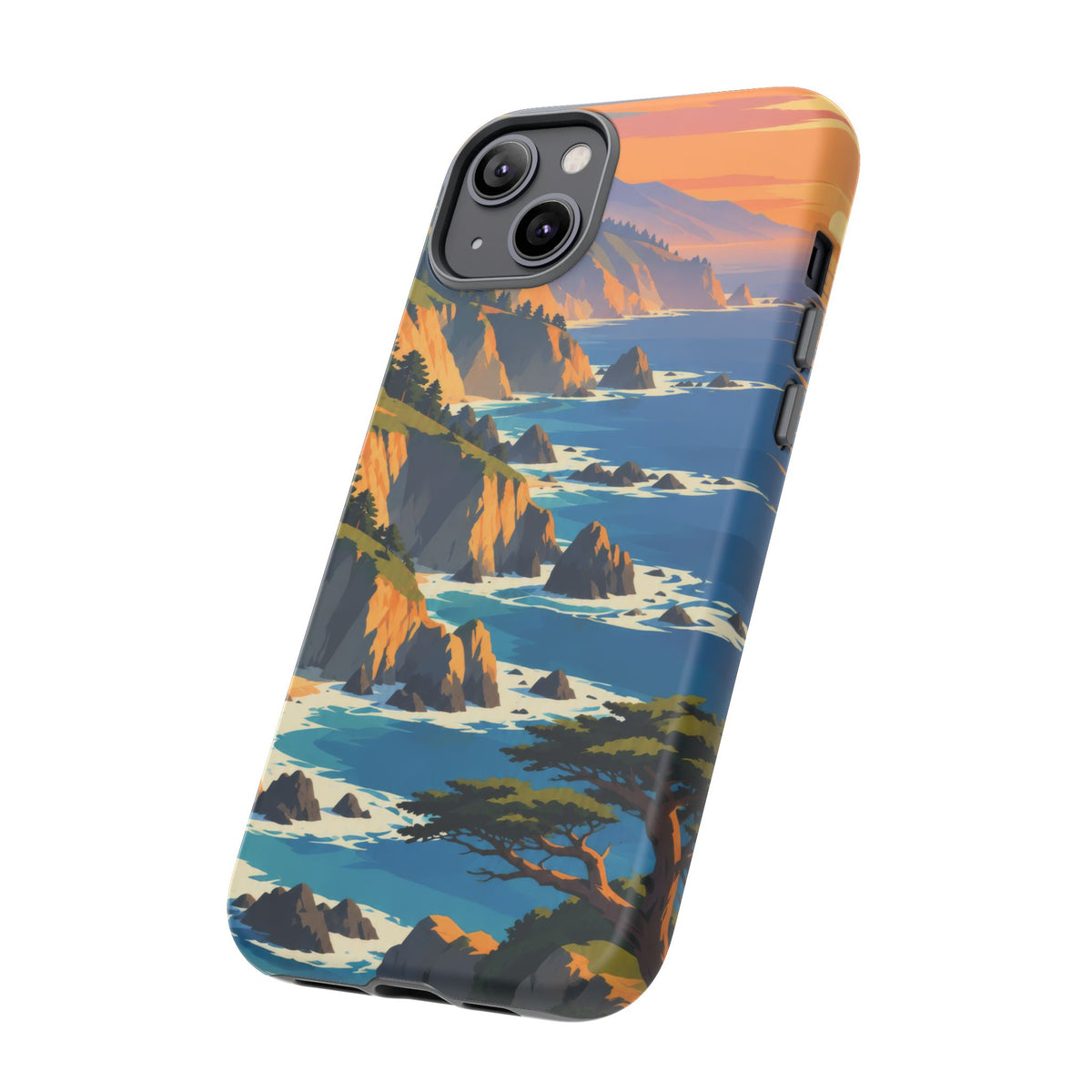 Big Sur — Cypress Coast iPhone Tough Case