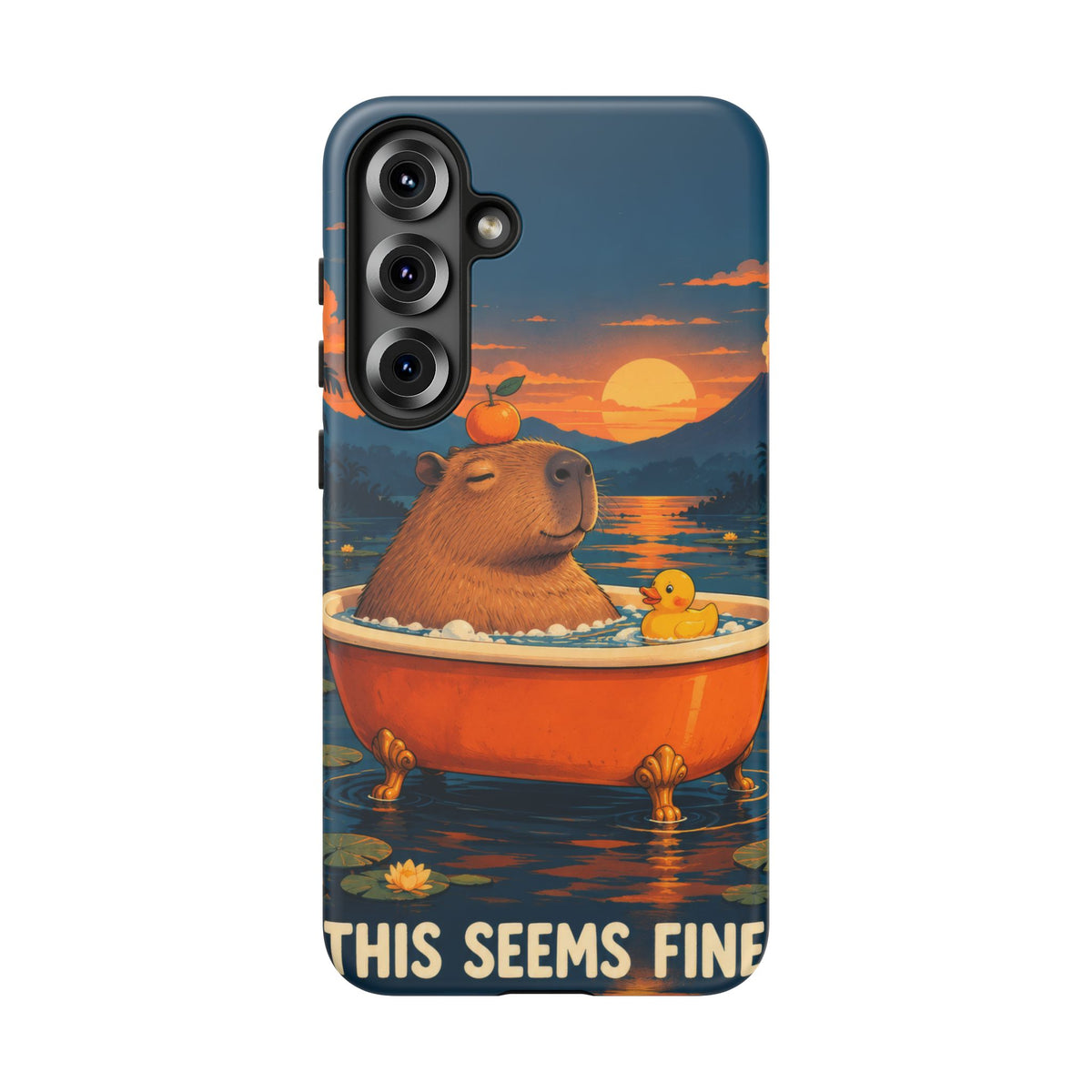 Minor Inconvenience Samsung Galaxy Tough Case | funny capybara