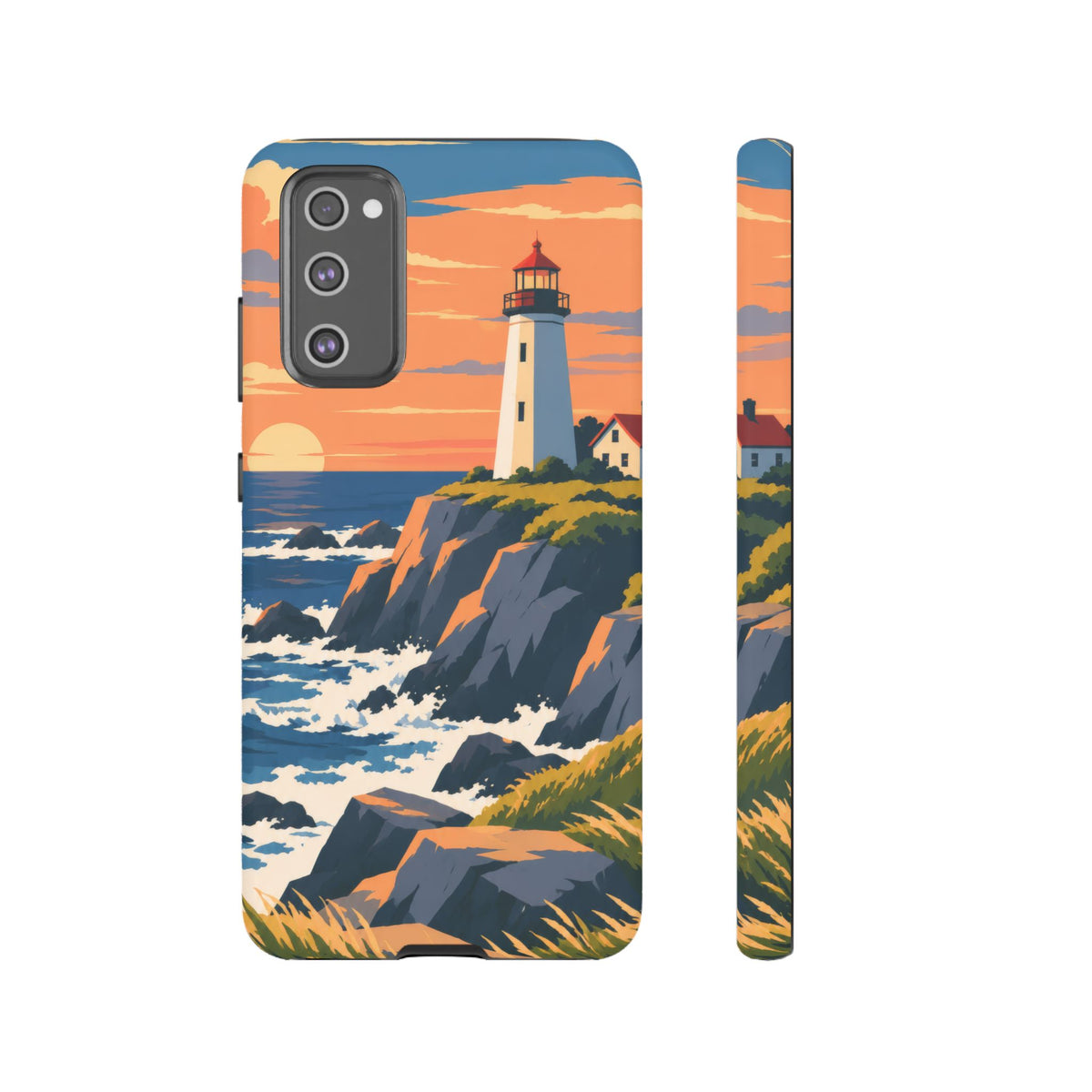 Lighthouse — Atlantic Beacon Samsung Galaxy Tough Case