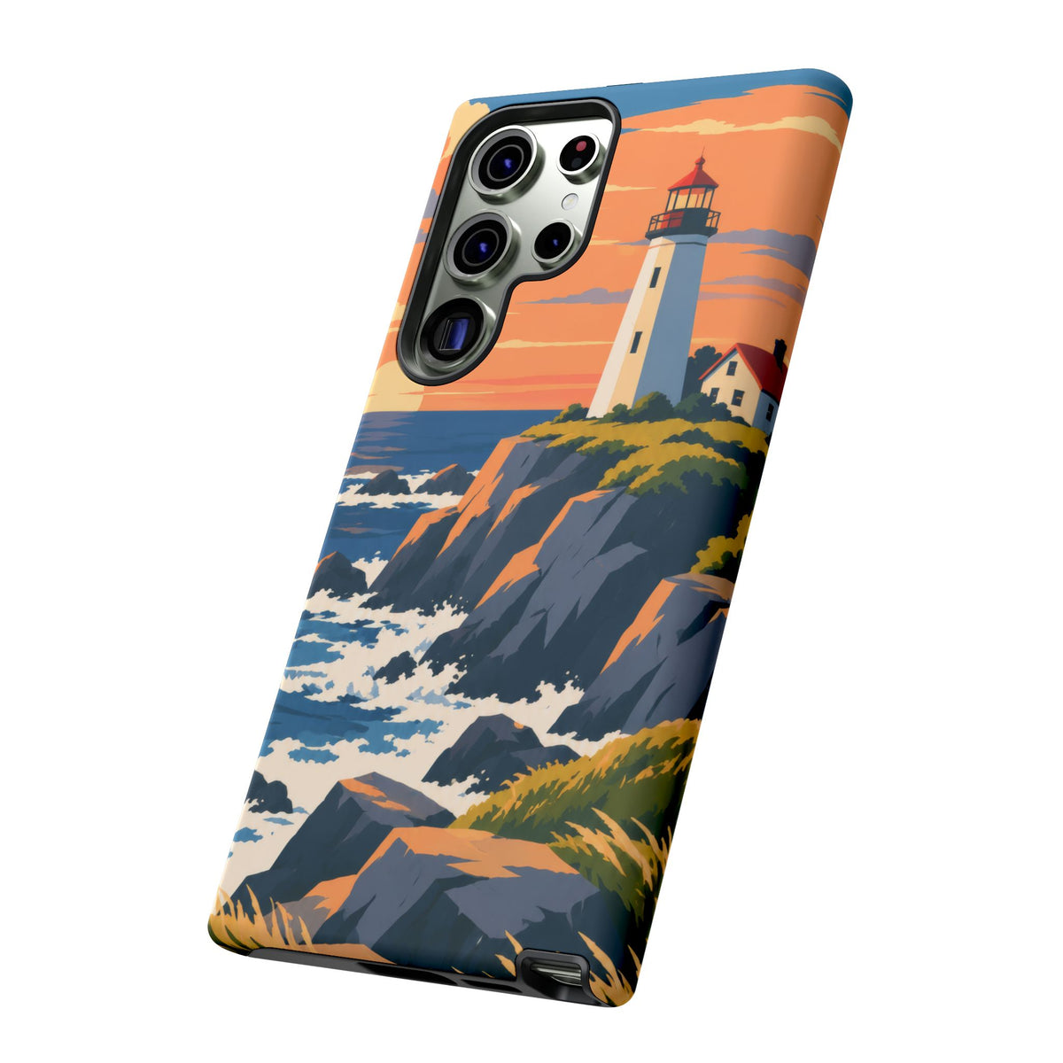 Lighthouse — Atlantic Beacon Samsung Galaxy Tough Case