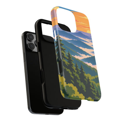 Great Smoky Mountains — Morning Veils iPhone Tough Case