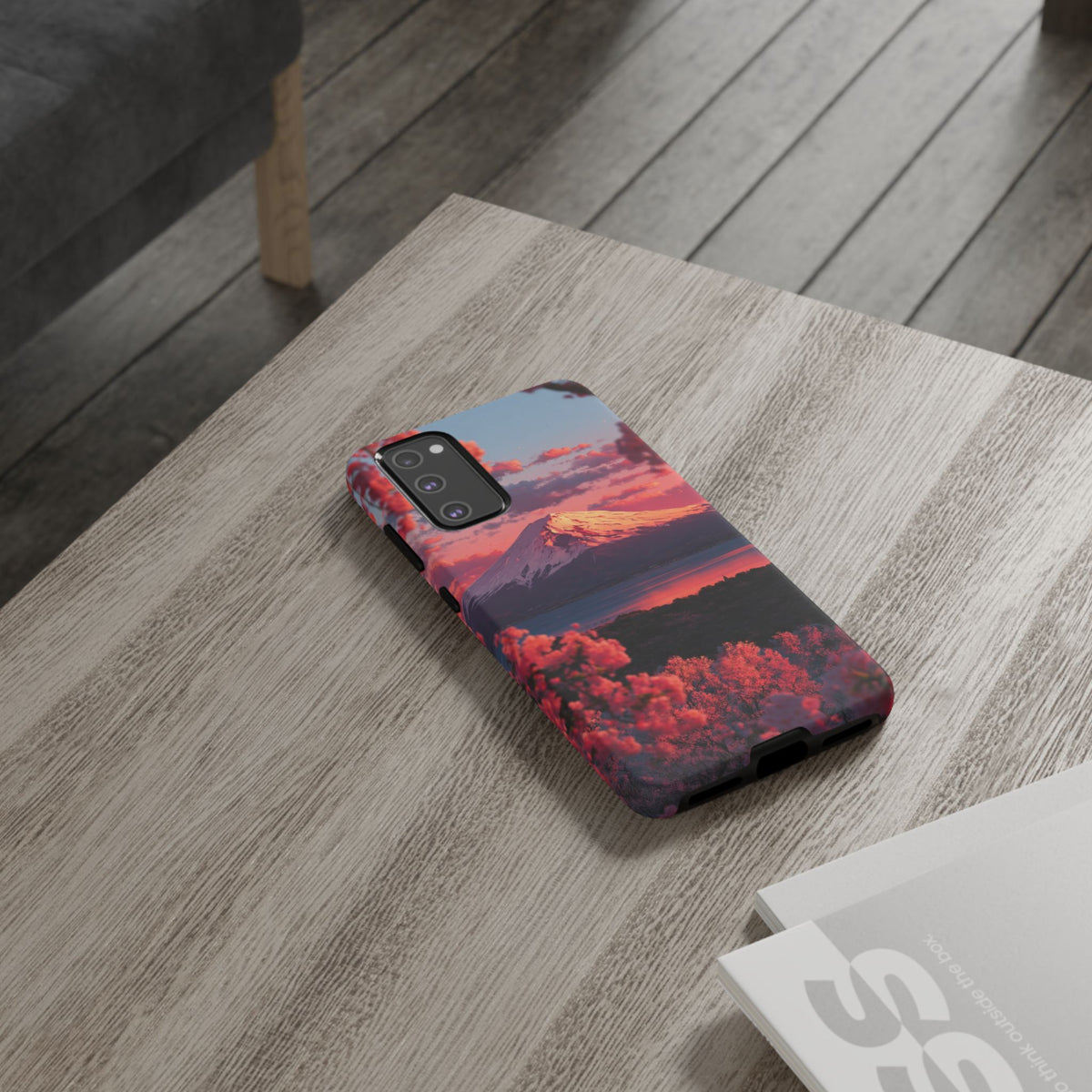 Fuji Rose Horizon Samsung Galaxy Tough Phone Case