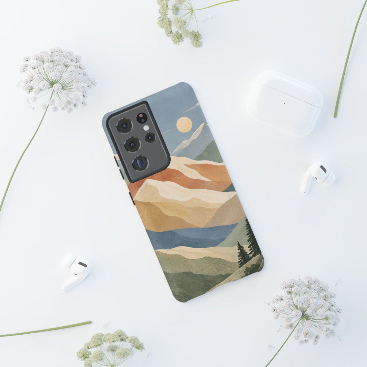 Sandstone Horizon Samsung Galaxy Tough Case | sandstone mountains