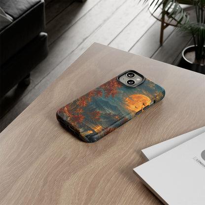 Harvest Moon Flight iPhone Tough Case