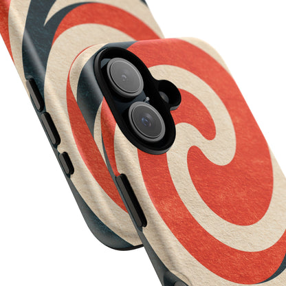 Ember Spiral iPhone Tough Phone Case