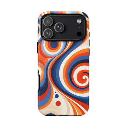 Electric Orbit iPhone Tough Phone Case
