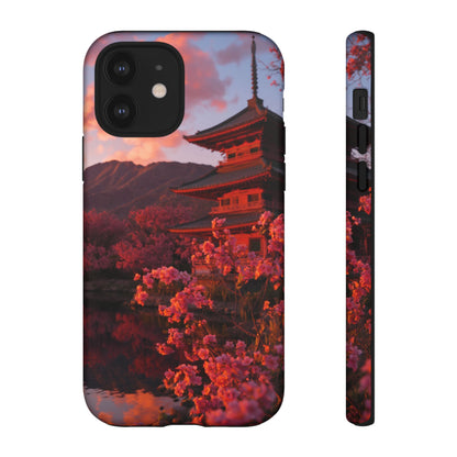 Pagoda Afterglow iPhone Tough Phone Case