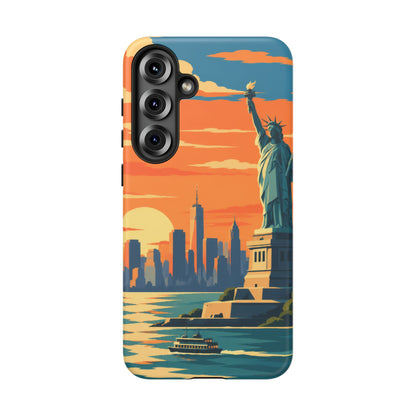 New York City — Harbor Liberty Samsung Galaxy Tough Case