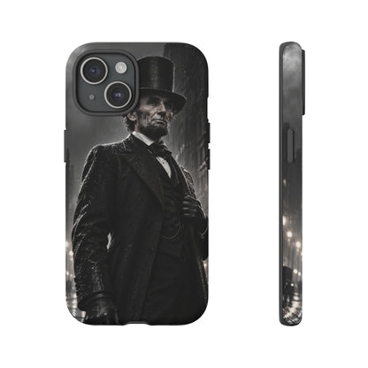 Abe after Midnight iPhone Tough Case | noir lincoln