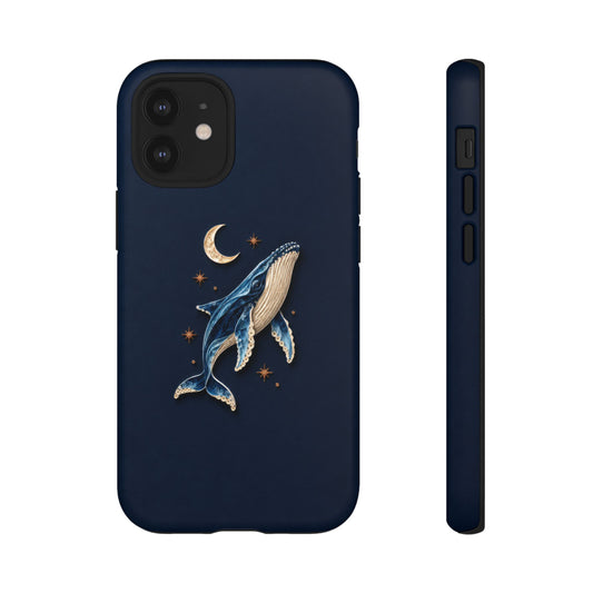 Starlit Whale iPhone Tough Case