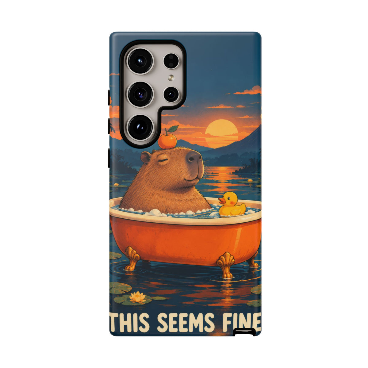 Minor Inconvenience Samsung Galaxy Tough Case | funny capybara