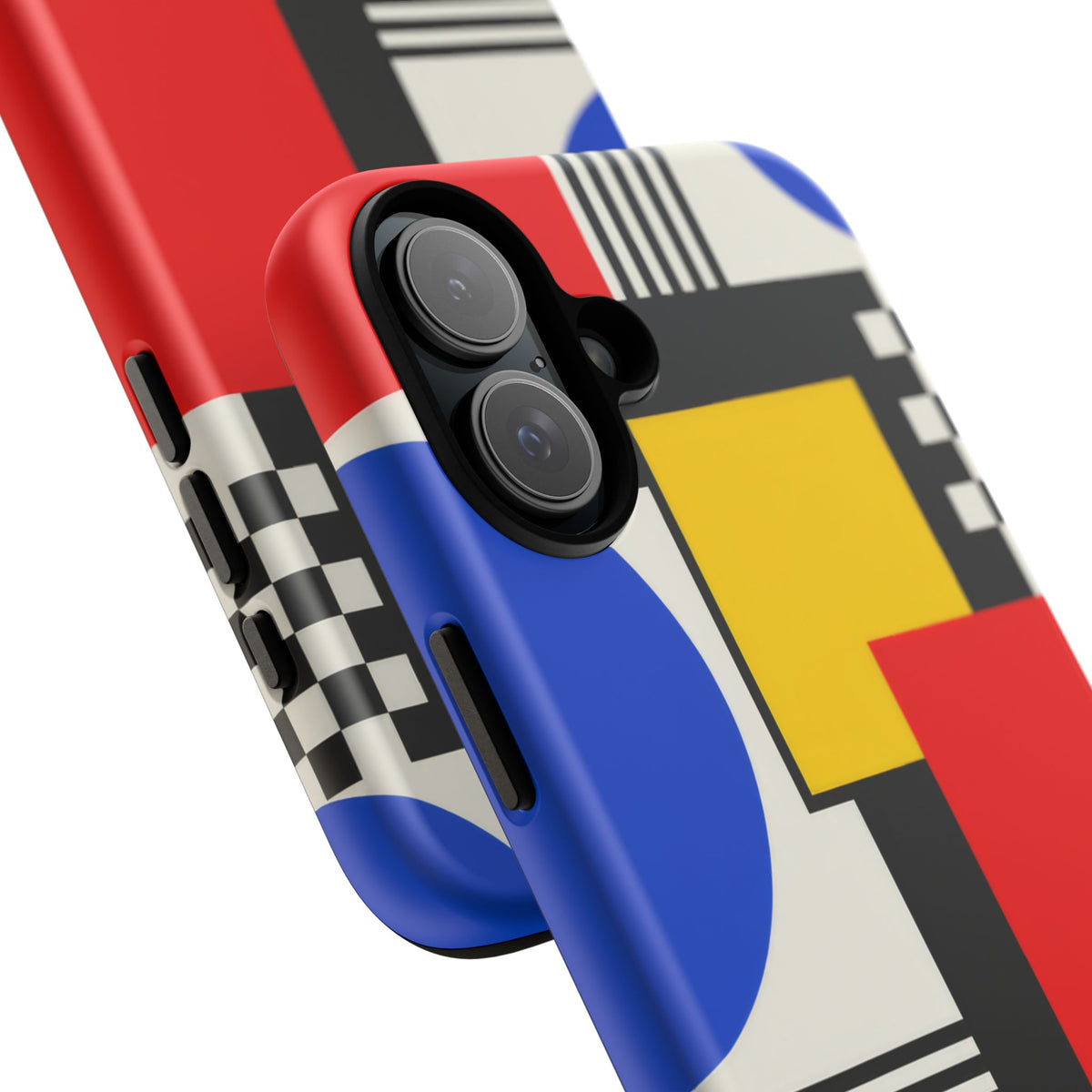 Primary Frequency iPhone Tough Case | Primary Color Geometry