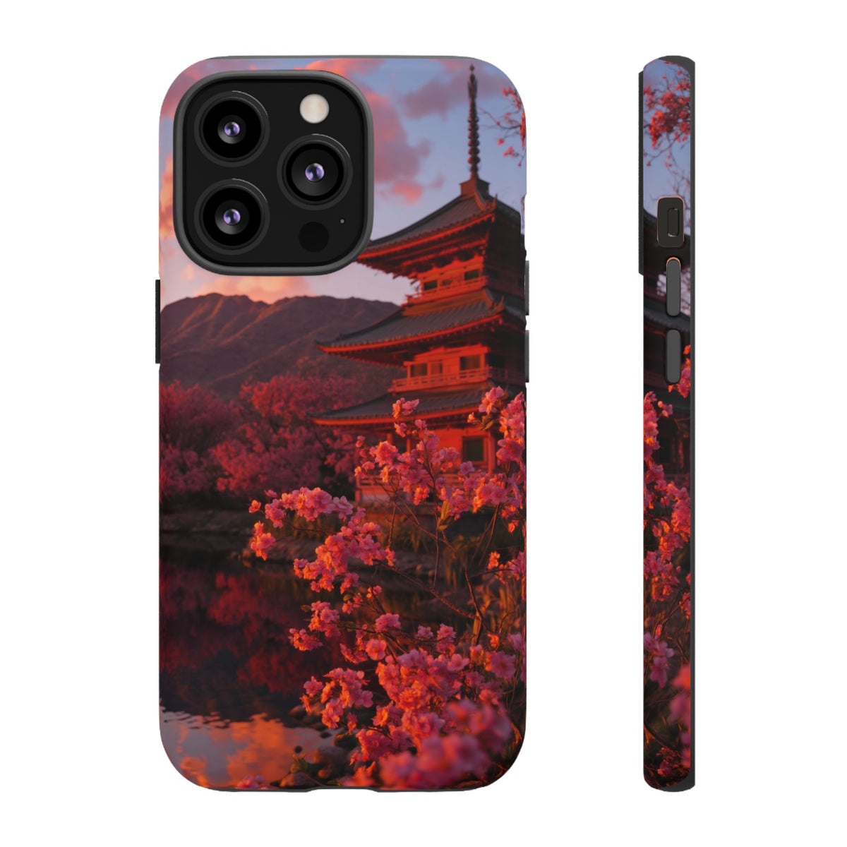 Pagoda Afterglow iPhone Tough Phone Case
