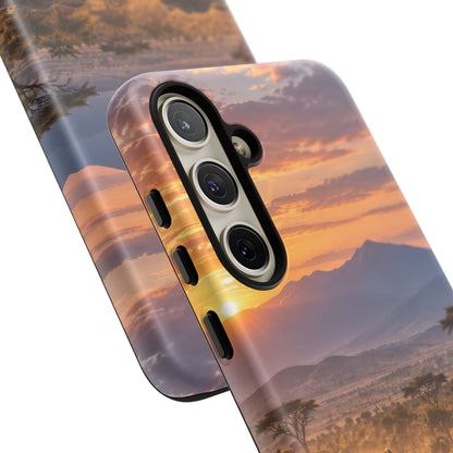 Elephants at First Light Samsung Galaxy Tough Case | african elephants