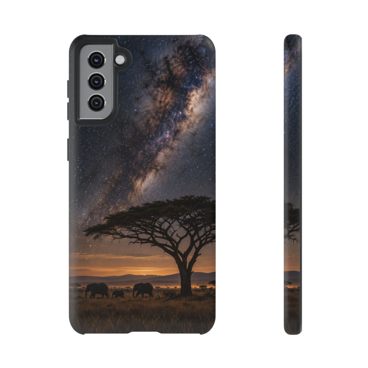 Milky Way over the Plains Samsung Galaxy Tough Case