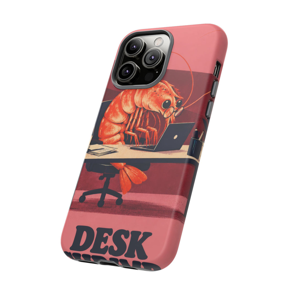 Desk Shrimp iPhone Tough Case