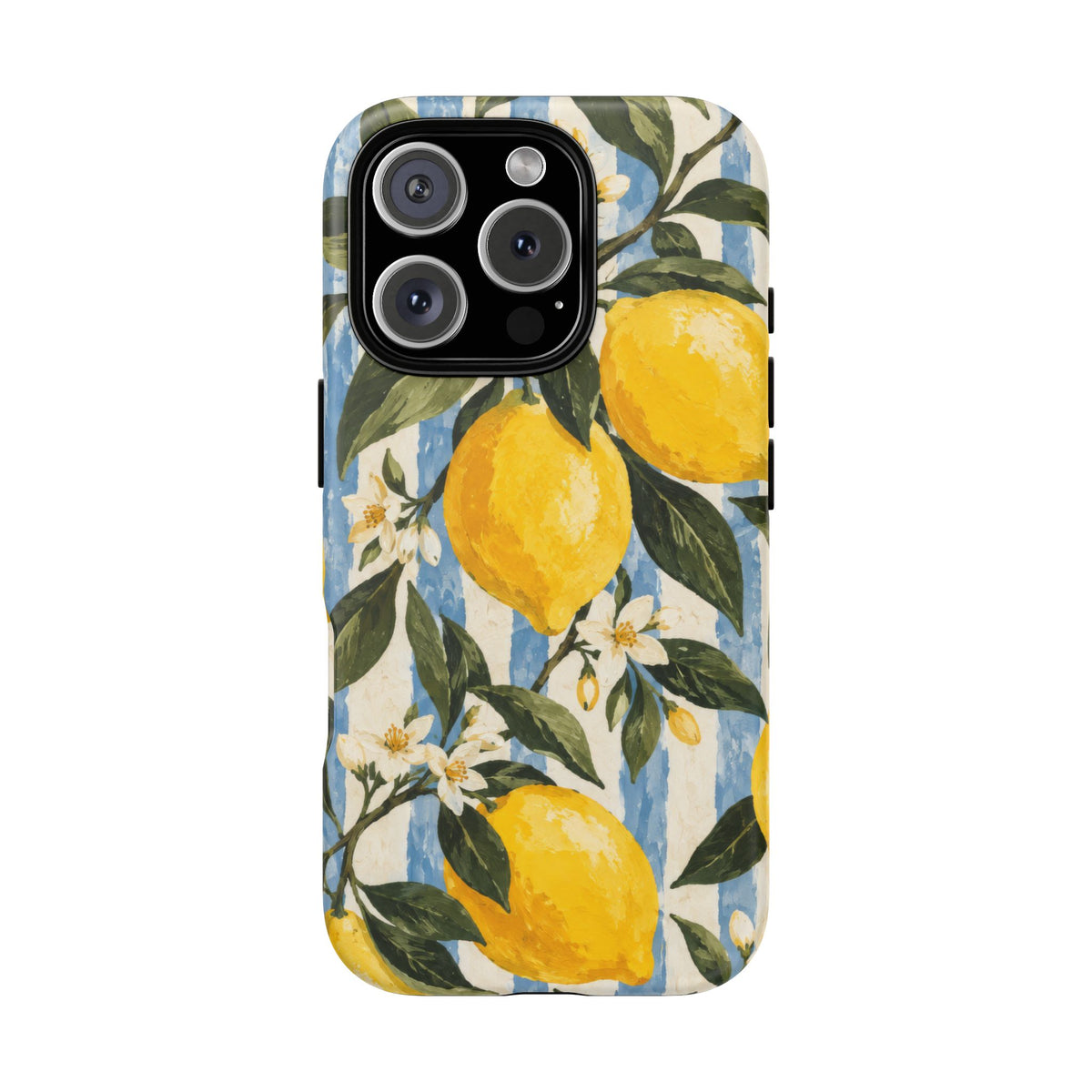 Riviera Lemons iPhone Tough Case | lemon print