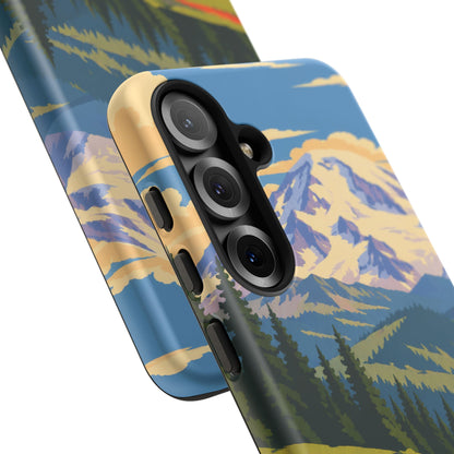 Mount Rainier — Meadow Radiance Samsung Galaxy Tough Case