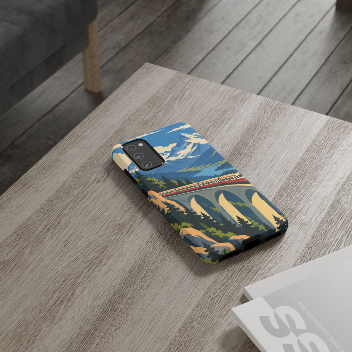 Travel by Train — Alpine Express Samsung Galaxy Tough Case | train travel