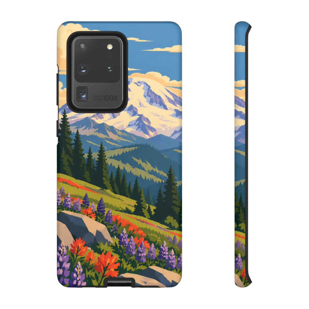 Mount Rainier — Meadow Radiance Samsung Galaxy Tough Case