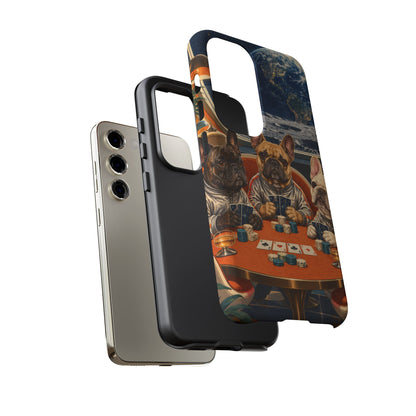 Lunar Card Club Samsung Galaxy Tough Case | french bulldog