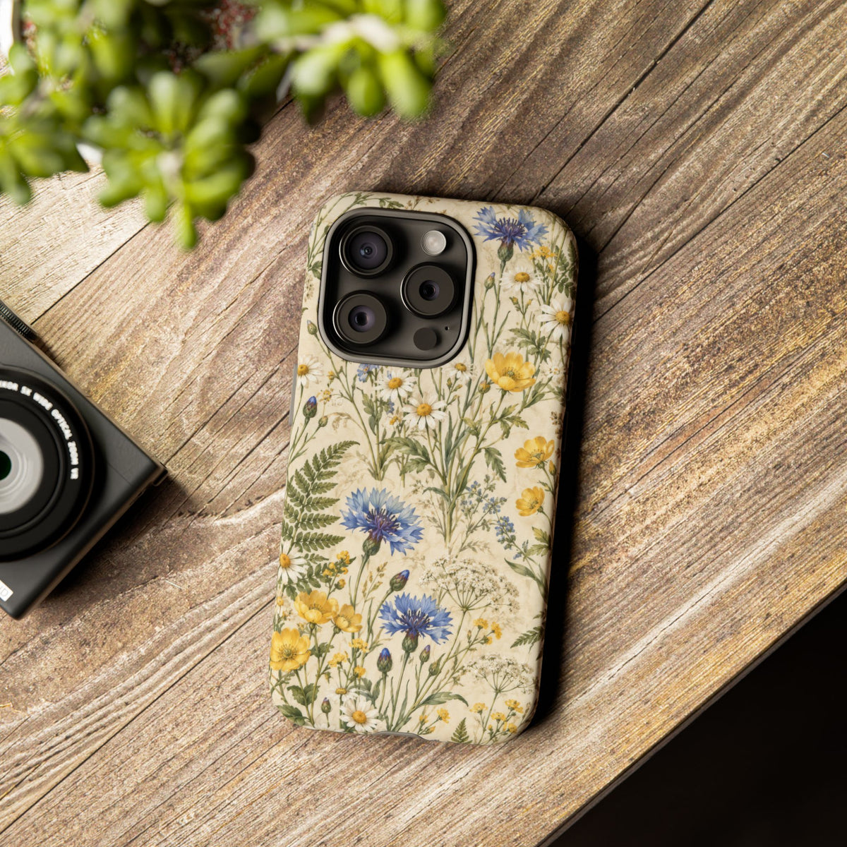 Meadow Archive iPhone Tough Case | wildflowers
