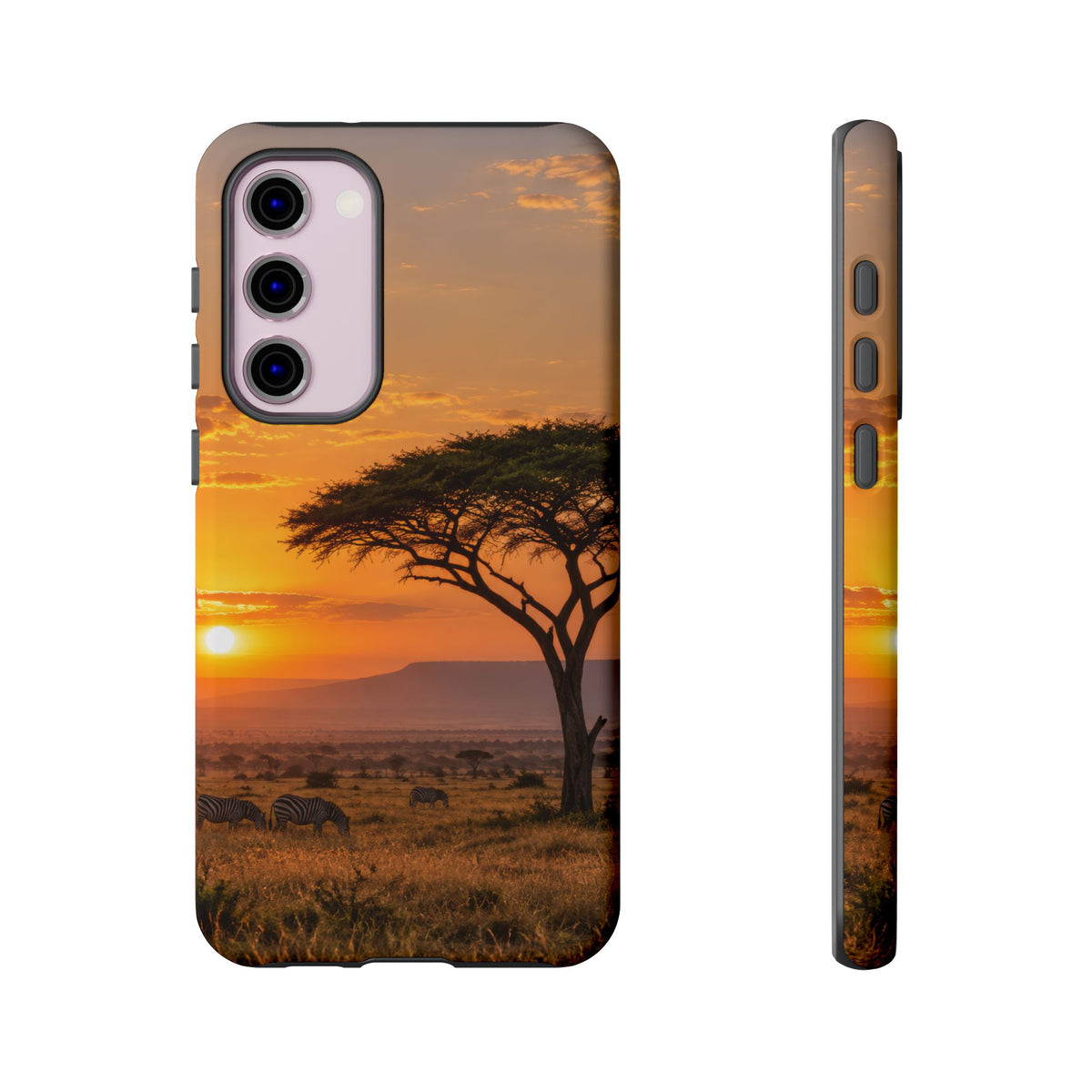 Amber Acacia Samsung Galaxy Tough Case | african sunset