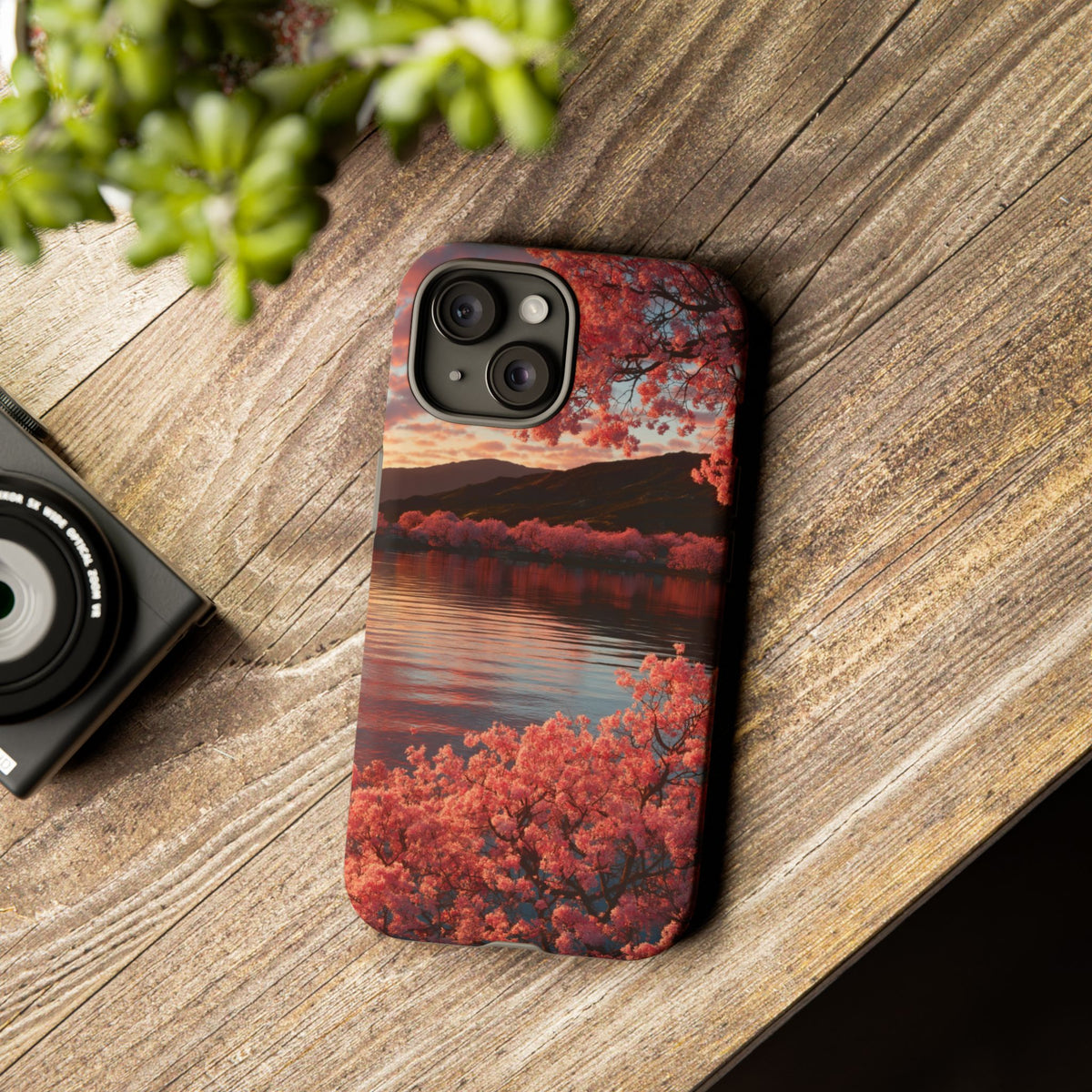 Blossom Shore iPhone Tough Phone Case