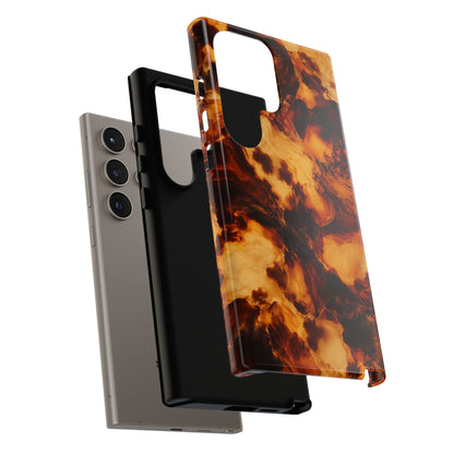 Amber Marble Samsung Galaxy Tough Case | Amber Mosaic