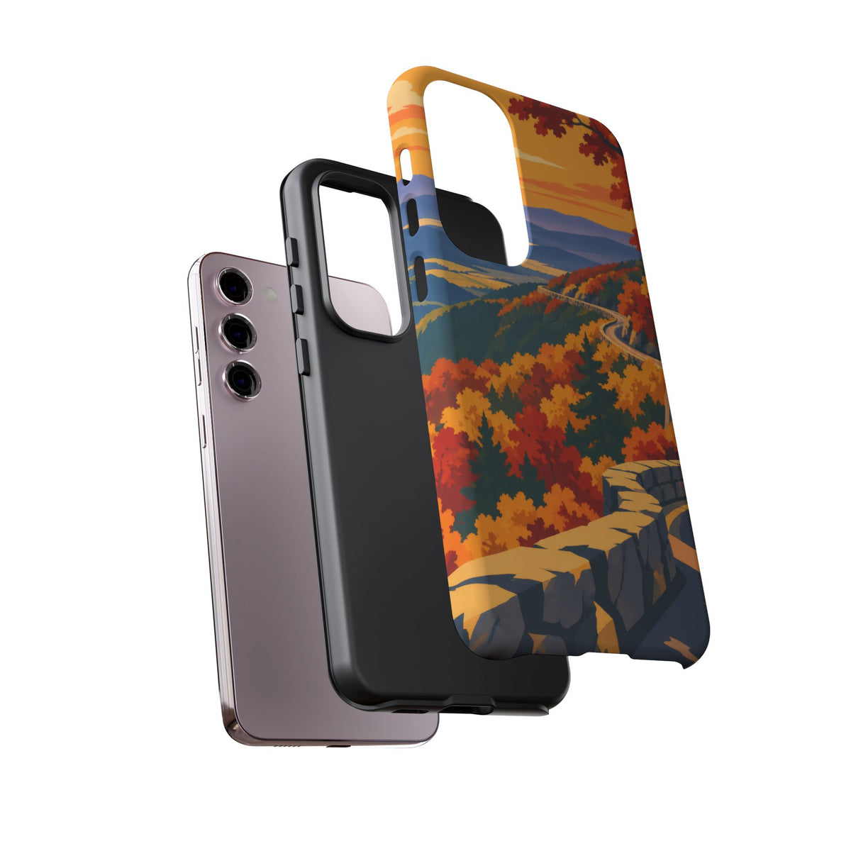 Skyline Drive — Overlook Gold Samsung Galaxy Tough Case