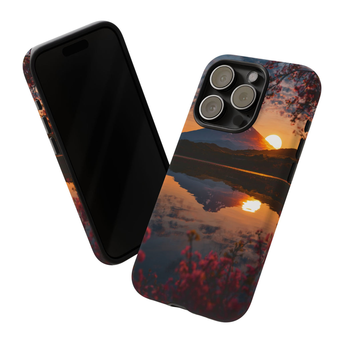 Fuji Golden Reflection iPhone Tough Phone Case