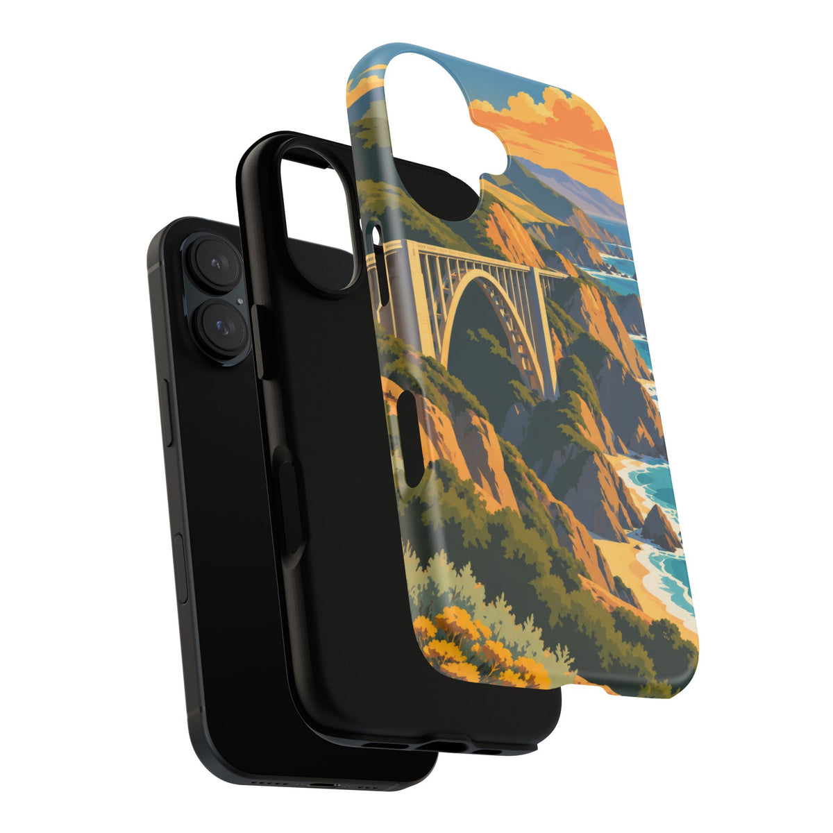 Big Sur — Coastal Arc iPhone Tough Case
