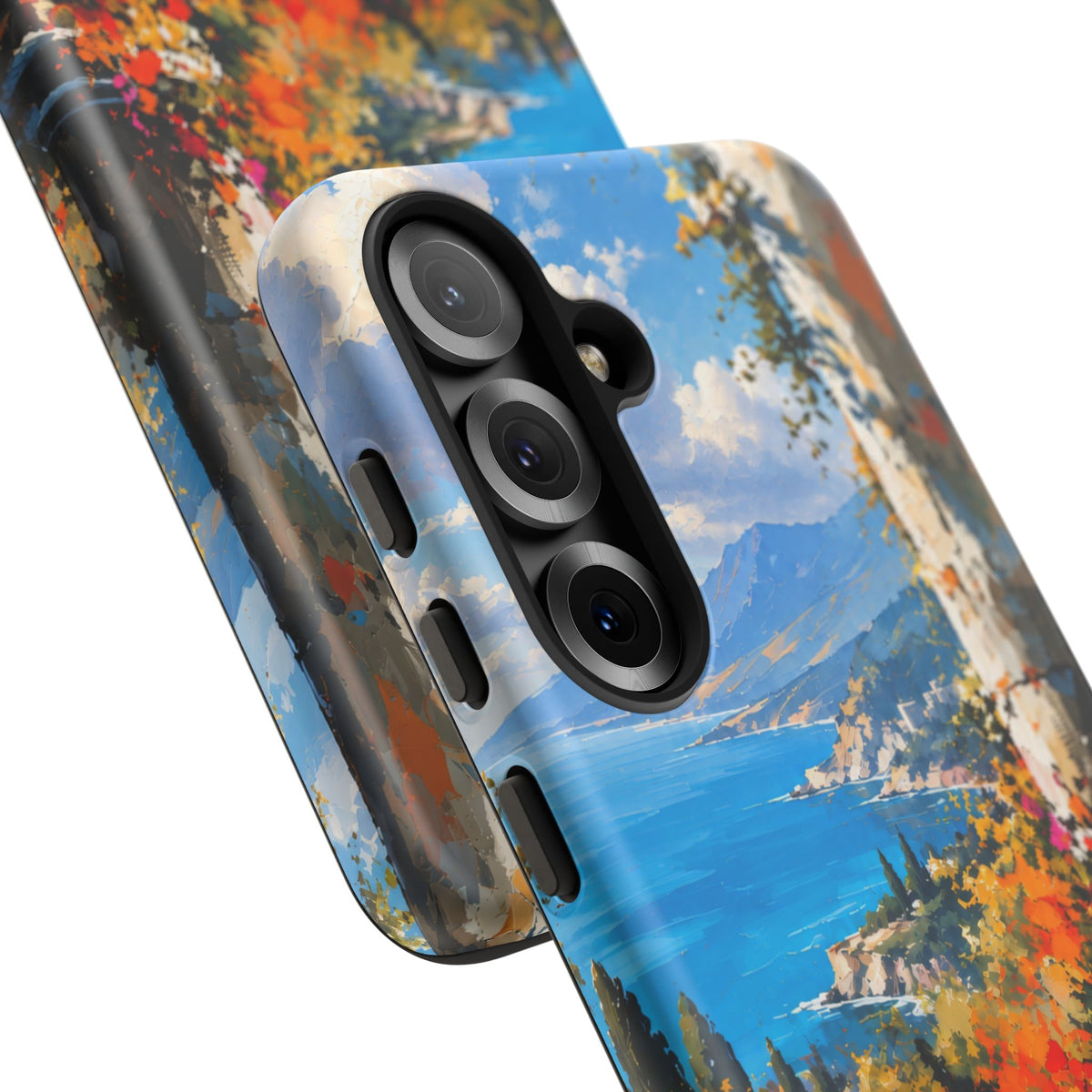 Azure Sanctuary Samsung Galaxy Tough Case | Painterly Coastal Landscape