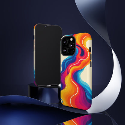 Electric Tide iPhone Tough Case | psychedelic wave