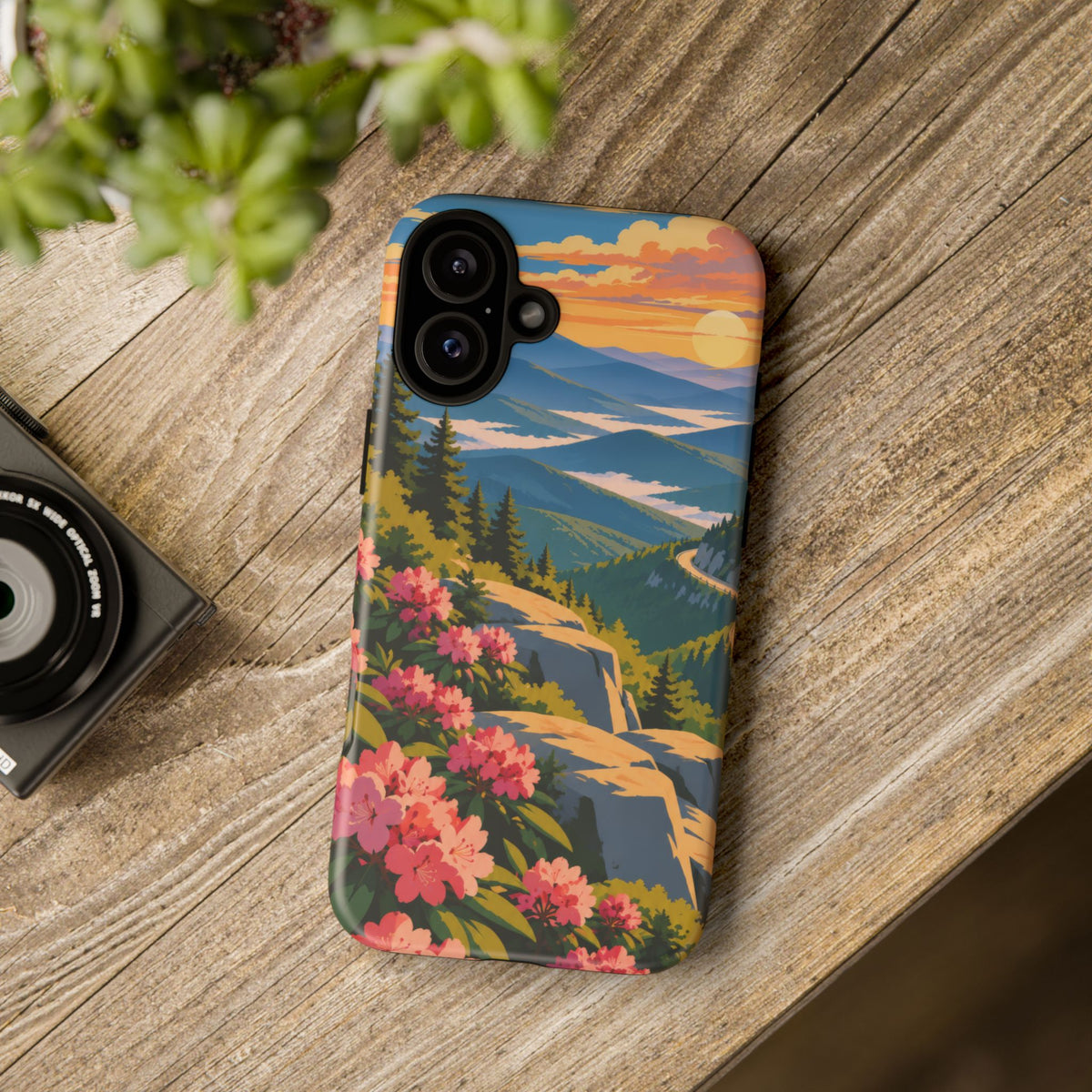 Blue Ridge Parkway — Ridgeway Bloom iPhone Tough Case