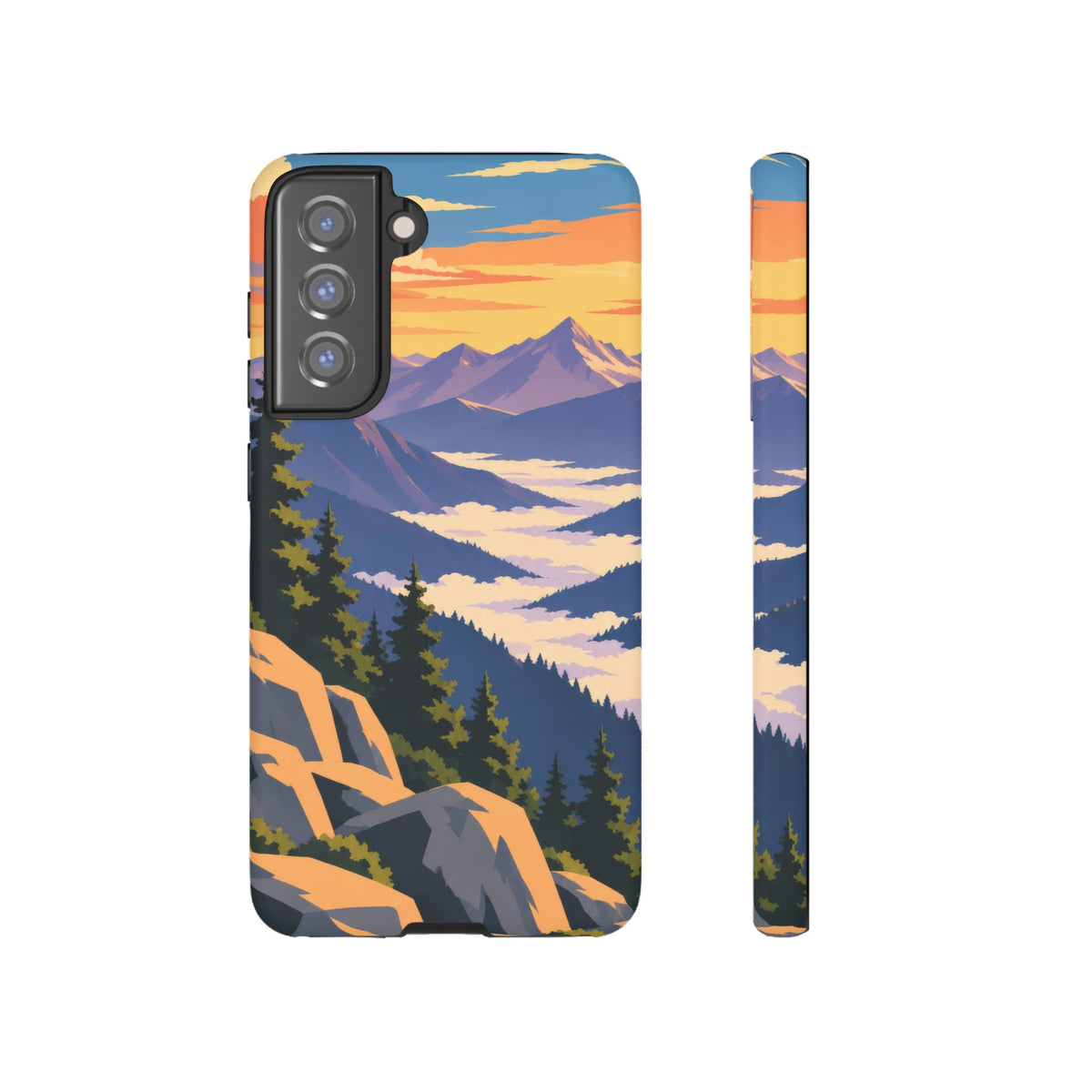 Misty Mountains — Amethyst Pass Samsung Galaxy Tough Case
