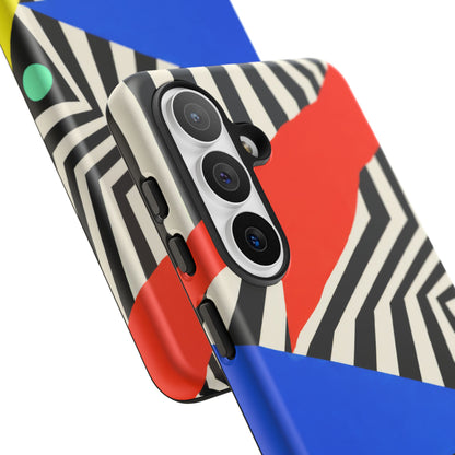 Broken Signal Samsung Galaxy Tough Case | Optical Stripe Art