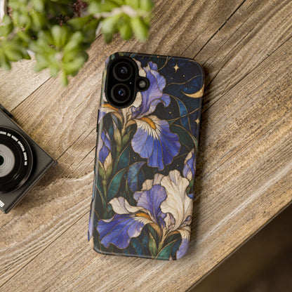 Celestial Iris iPhone Tough Case | iris flowers
