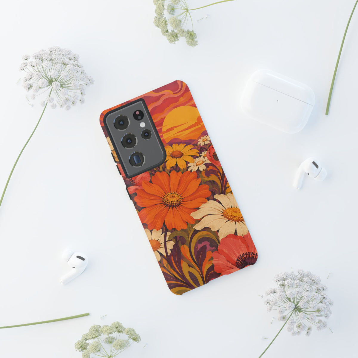 Flower Child Sun Samsung Galaxy Tough Case | flower power