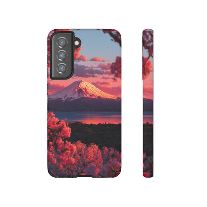 Fuji Rose Horizon Samsung Galaxy Tough Phone Case